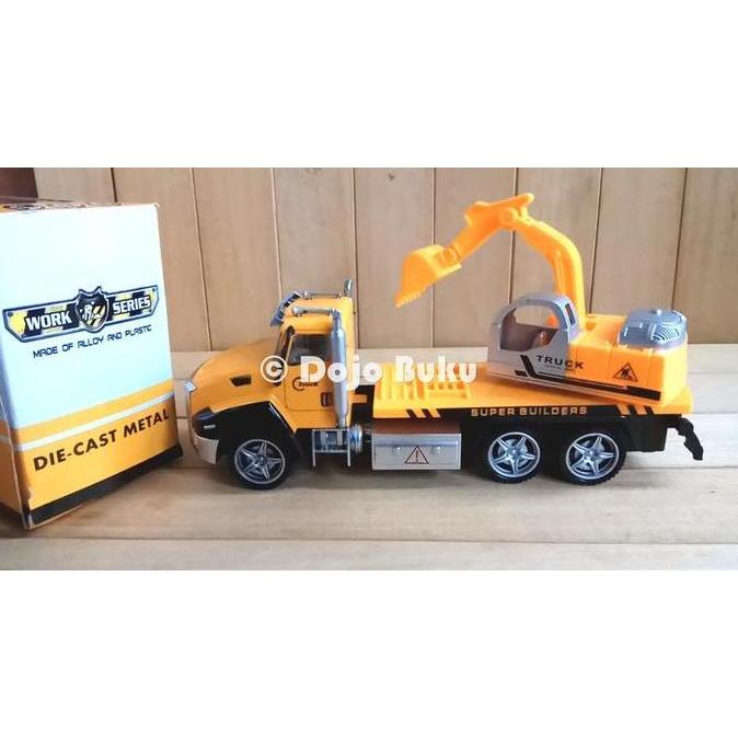 Diecast Truk Traktor