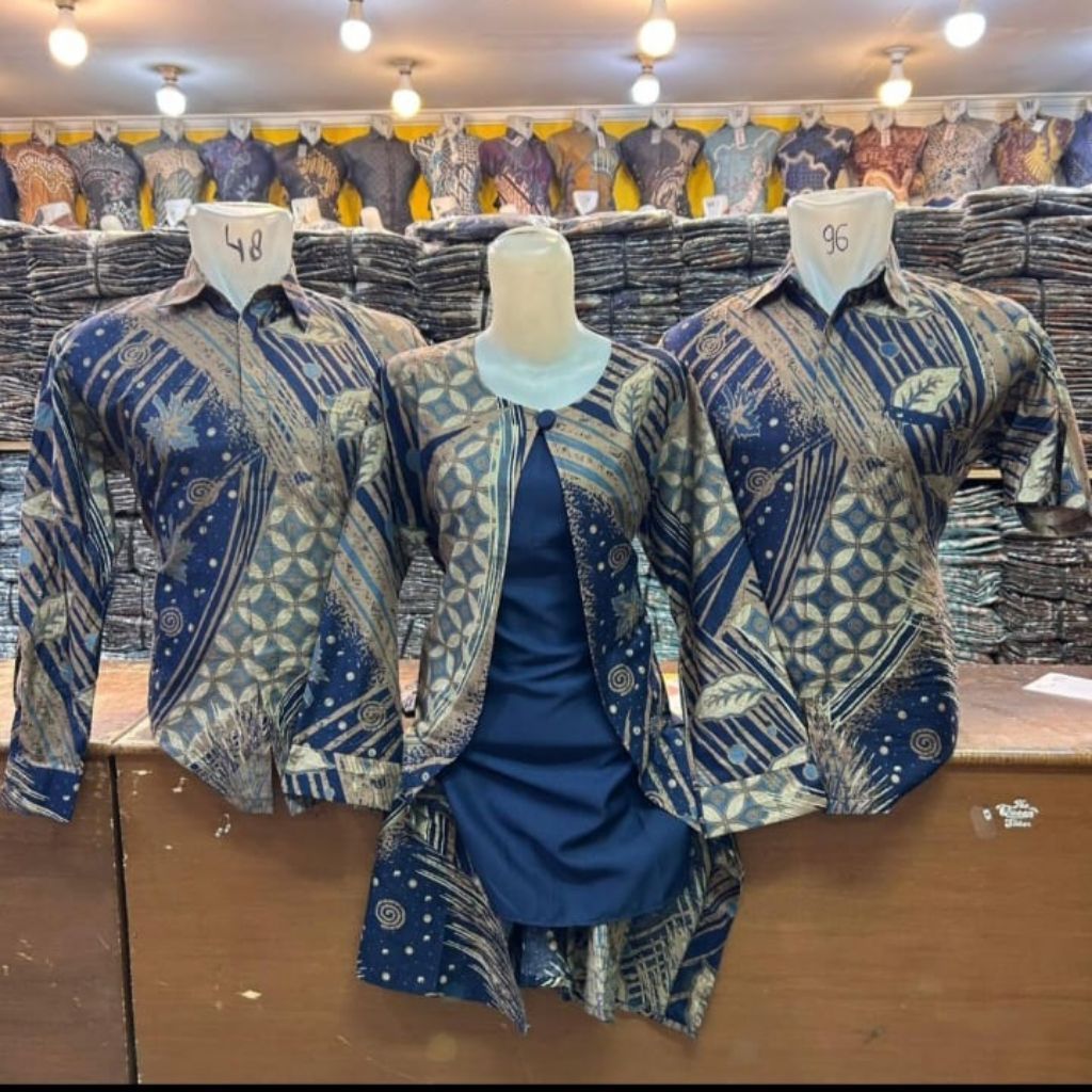 Brand Bandung Batik Couple Baju Couple Kemeja Batik Couple