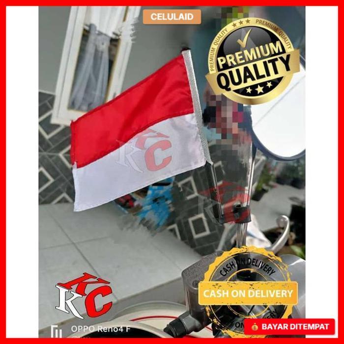Tiang Bendera Motor Tiang Bendera Merah Putih Motor Tiang Motor