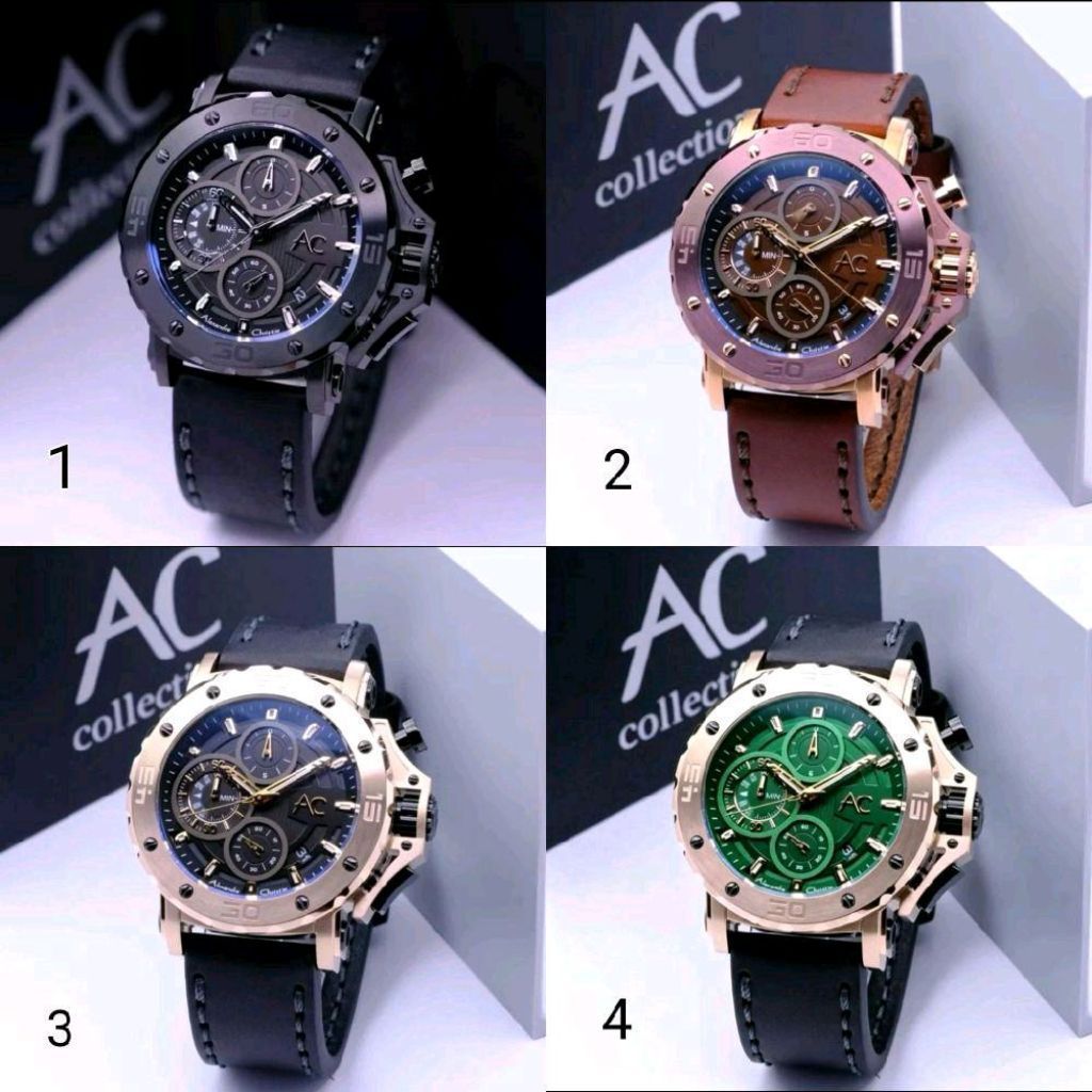 Alexandre Christie Collection Pria AC 9205 MC AC9205 AC 9205 Original garansi resmi