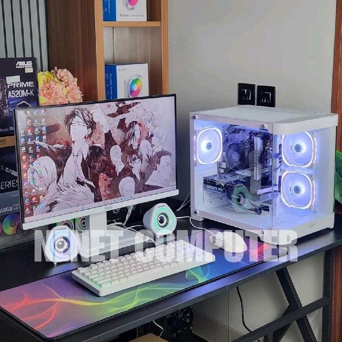 xefariakumshop9 - pc full set | pc gaming i7-12700f | rtx 5060 8gb | led 24 | 16gb