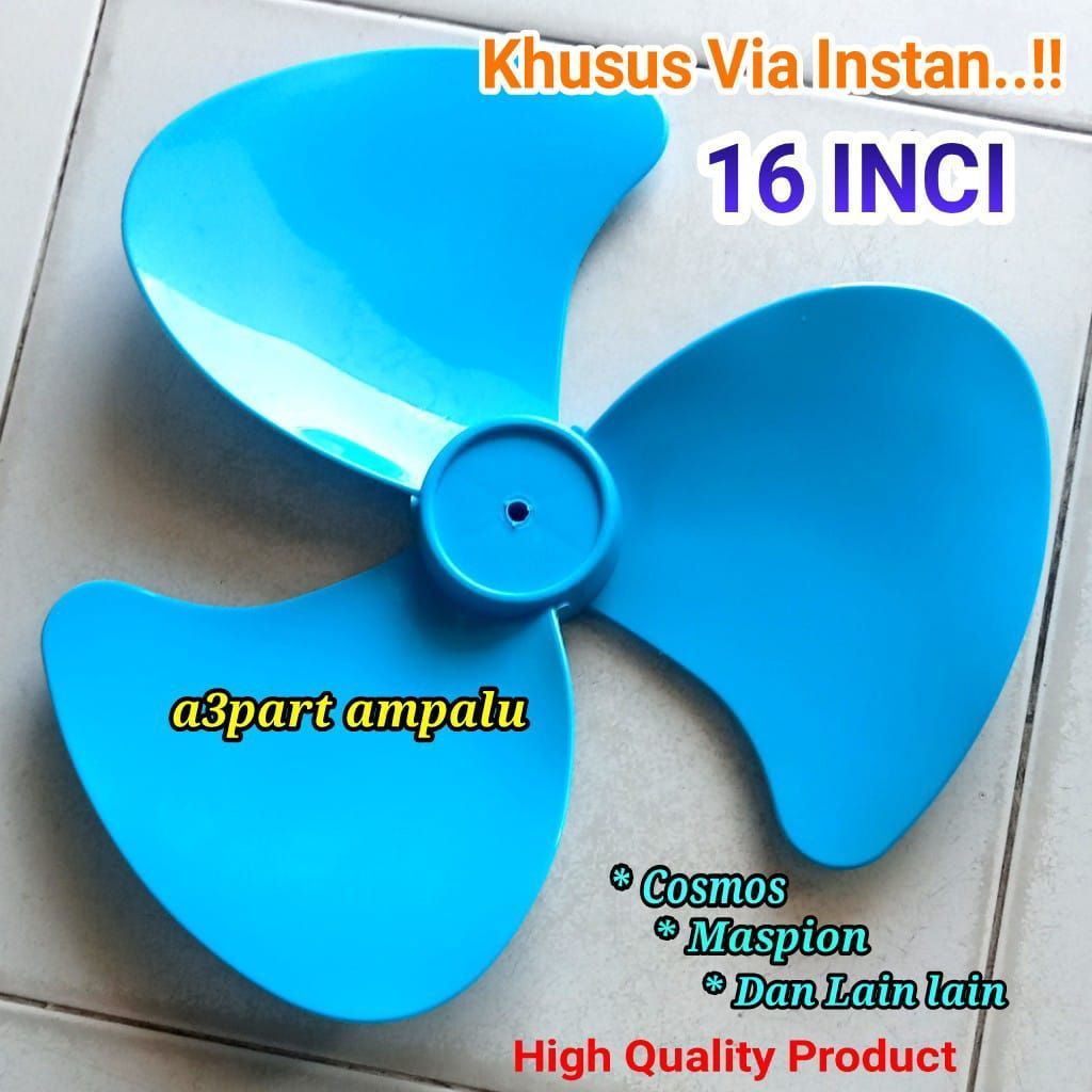 Baling Baling Kipas Angin Maspion 16 Inchi Universal