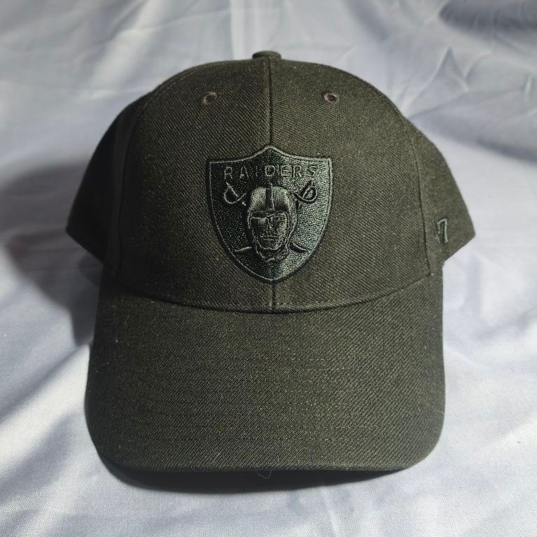 Caps Raider black on black by 47 acrylic wool blackdome