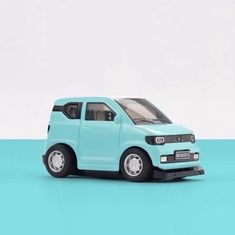 Diecast wuling mainan mobil wuling diecast metal miniatur mobil mobilan anak