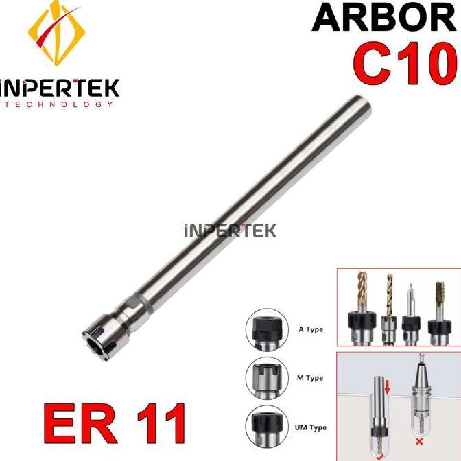AYWANE Arbor C10 ER11 150 Collet Chuck ER 11 Straight Shank Milling CNC C 10