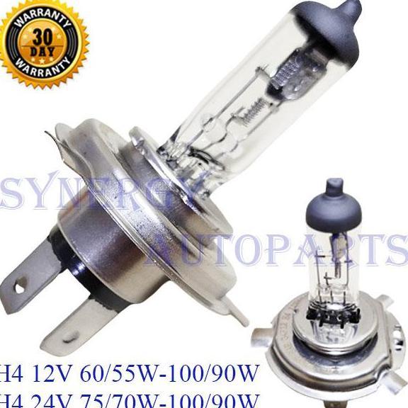 URCHILEST Bohlam Lampu Halogen H4 12V 60/55W 100/90W 24V 75/70W 100/90W - 10008681