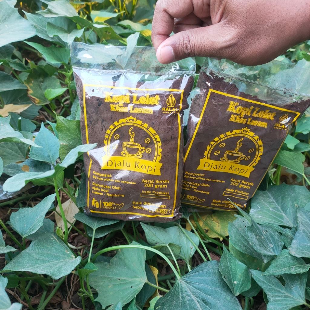 kopi lelet khas rembang djalu