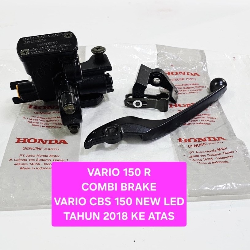 MASTER REM ATAS VARIO 150 R COMBI BRAKE VARIO CBS 150 NEW LED TAHUN 2018 KE ATAS SET HANDLE HENDEL