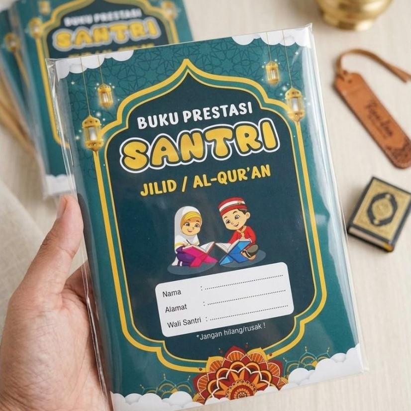Buku Prestasi Mengaji Custom