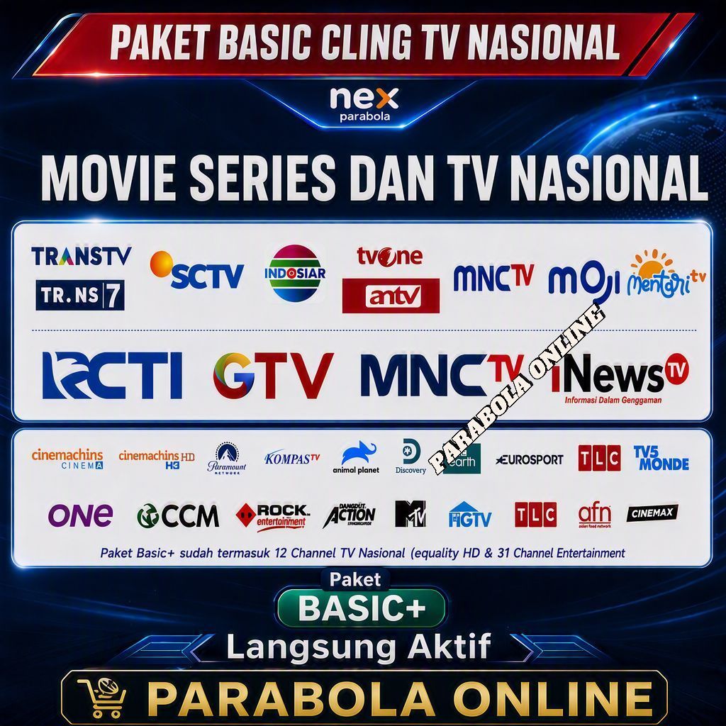 Nex parabola basic paketan 1 tahun