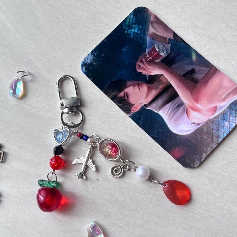 Caleb love and deepspace inspired keycharm