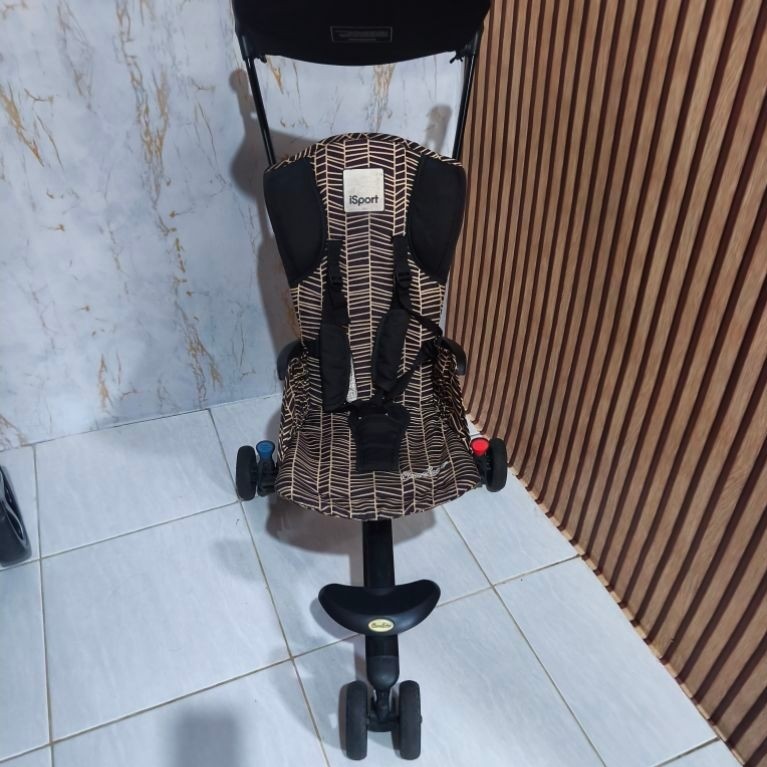 stroller isport cocolatte cabin size lengkap tas