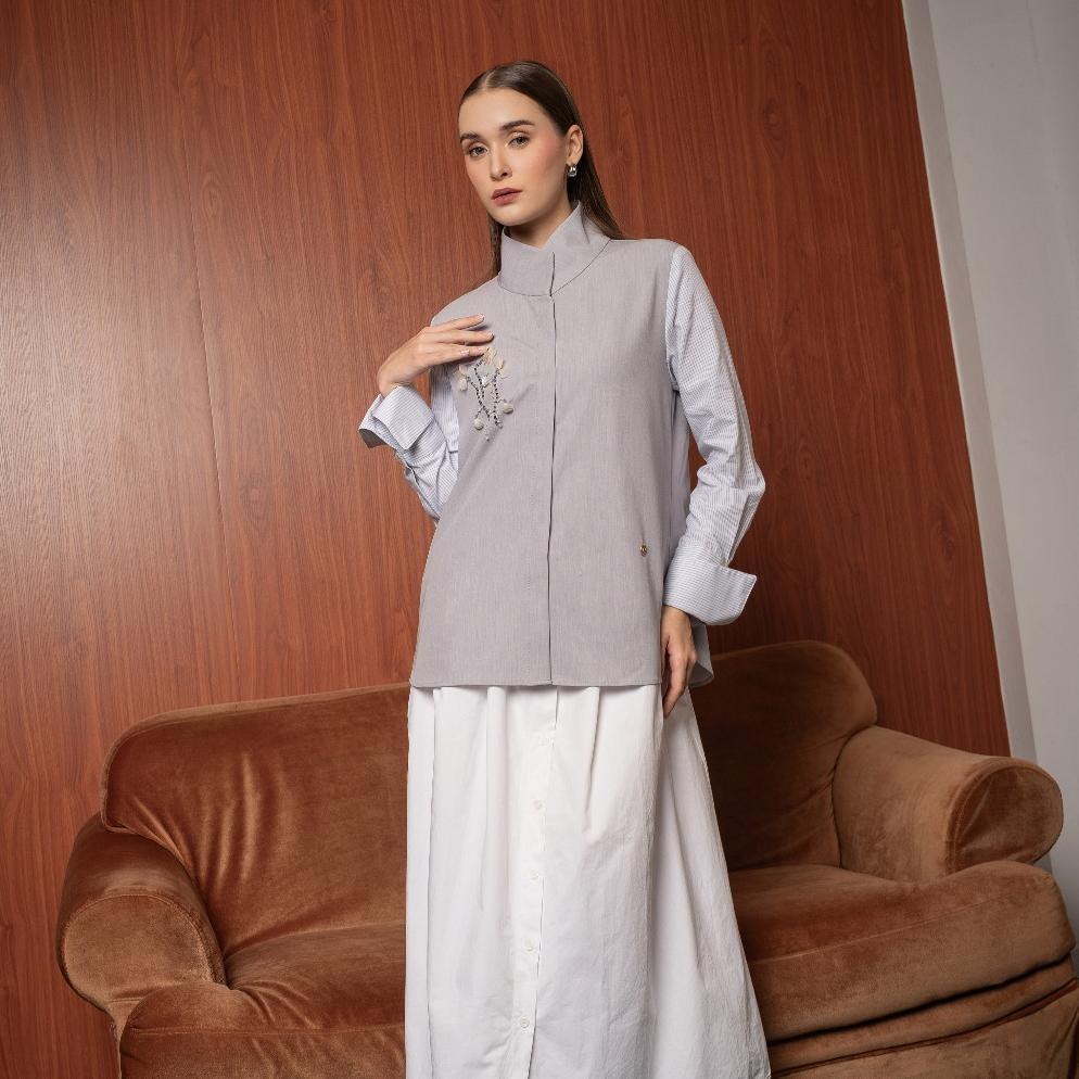 VAIA Atelier - Atasan Kemeja Wanita Luma