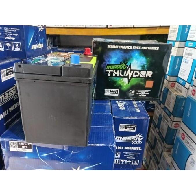 AKI MOBIL MITSUBISHI PAJERO MASSIV THUNDER NX120-7L 95D31L 105D31L