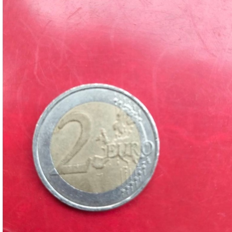 koin asing 2 euro asli 100% original