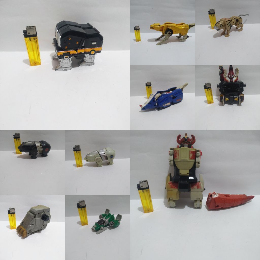 part zord/DX megazord/power rangers wild force/bakuryu sentai/gaoranger