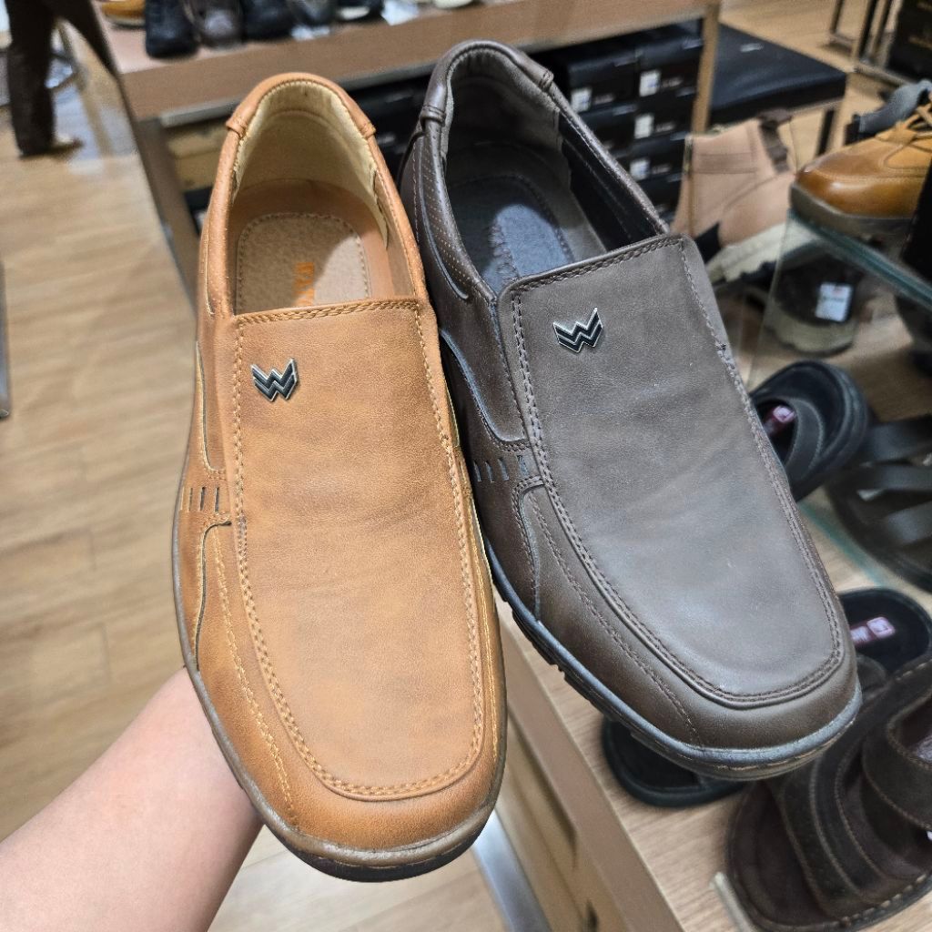 WATCHOUT NEW sepatu loafer  pria upper 100% kulit sapi ori size 39-44