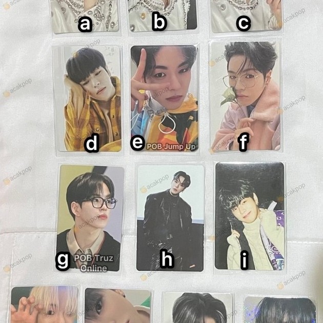[READY-OFFICIAL] Photocard Jaehyuk Treasure Benefit WelCol 2021 MD Pop Up Kempi Bunga Postcard Posca