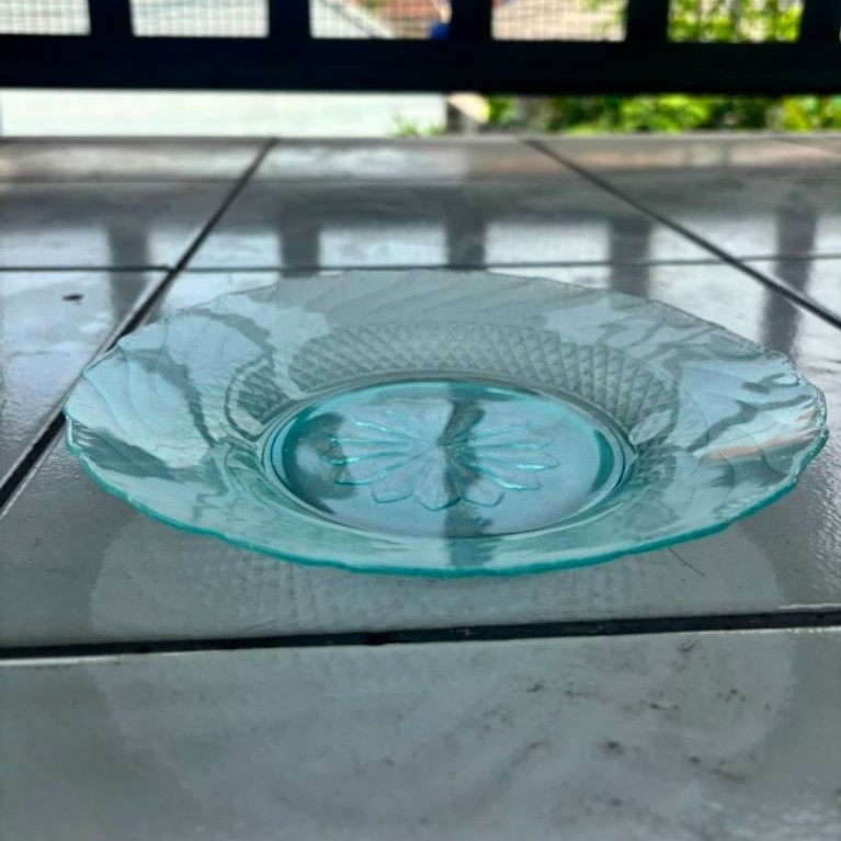 Piring kecil beling tatakan kopi - isi 12 pcs