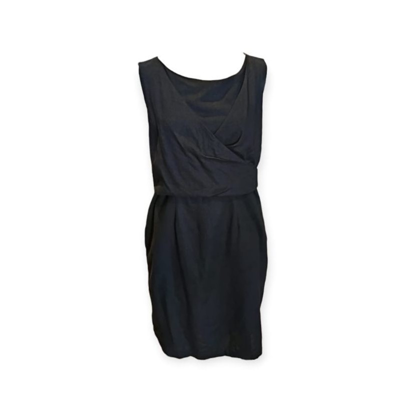 brunello cucinelli classic black dress