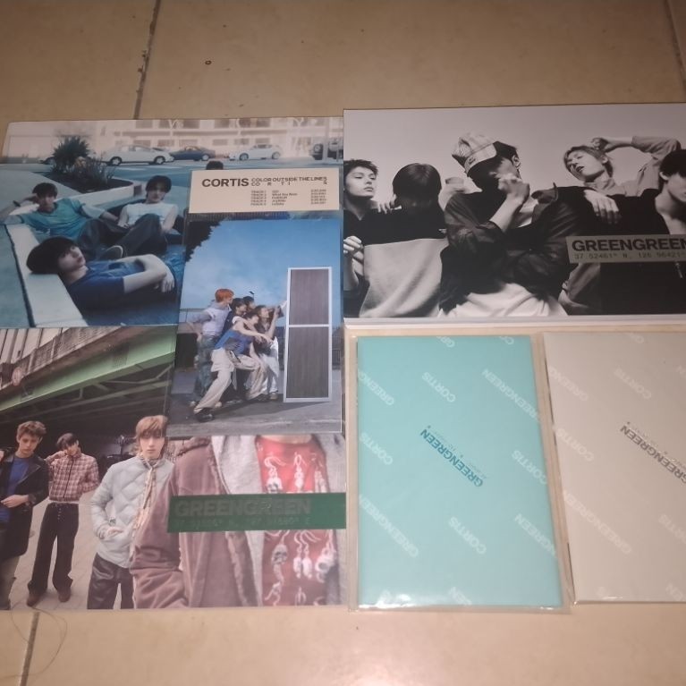 [ALBUM ONLY BUNDLE PC] Album Cortis Official Colour Outside The Lines / Semua 1st Album Cortis Offic