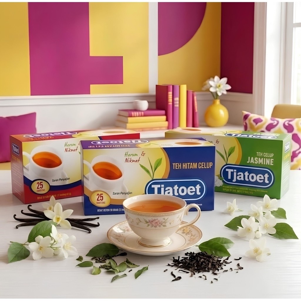 Teh Tjatoet Celup / Teh Celup Tjatoet Isi 25 Kantong / Teh Celup Tjatoet All Varian