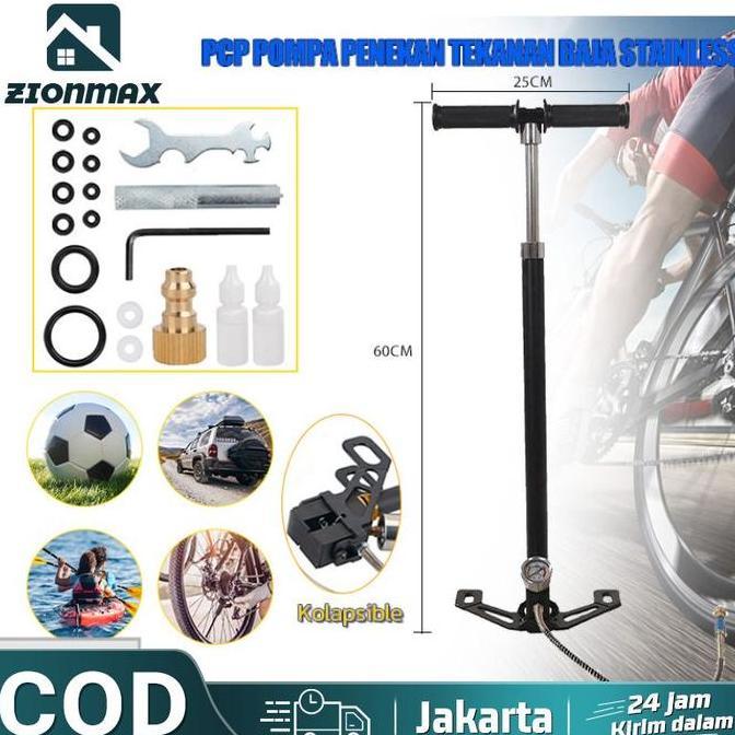 POMPA PCP  4 STAGE STAINLES STEEL MANOMETER 6000 PSI/POMPA PCP 6000 PSI PROMO/POMPA PCP MURAH/POMPA 