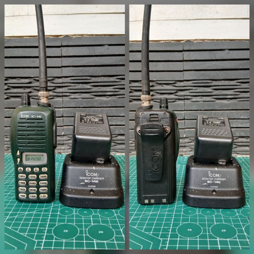 HT ICOM V8 VHF MULUS SEGEL ORIGINAL JAPAN