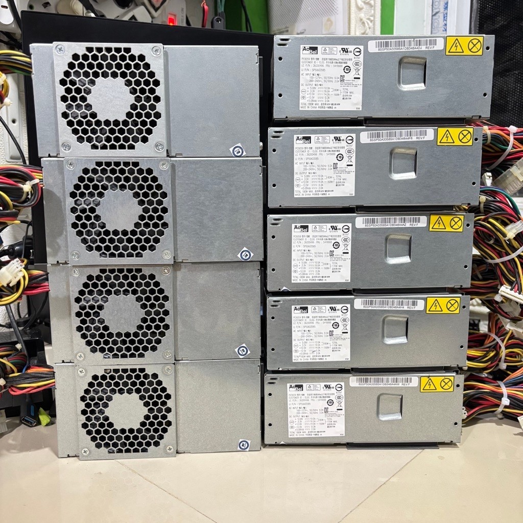 PSU CPU LENOVO THINKCENTRE M,E & A SERIES SFF 4PIN + 24PIN + 2X SATA ACBEL 180W