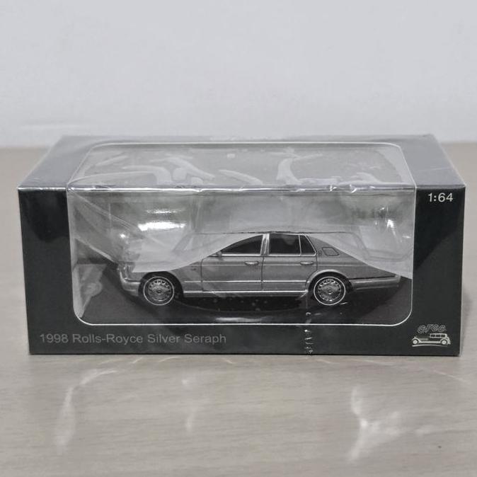 GFCC 1998 Rolls Royce Silver Seraph Gray Diecast Koleksi Mobil Mainan Mini Scale 1/64 Hotwheels Lang