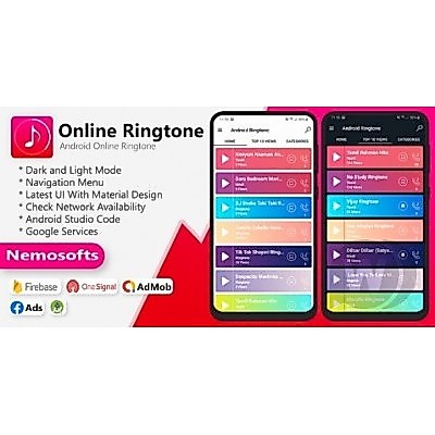 Android Online Ringtone - Source Code Aplikasi Mobile