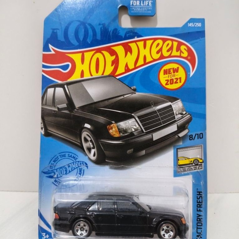 hotwheels mercy 500E hitam
