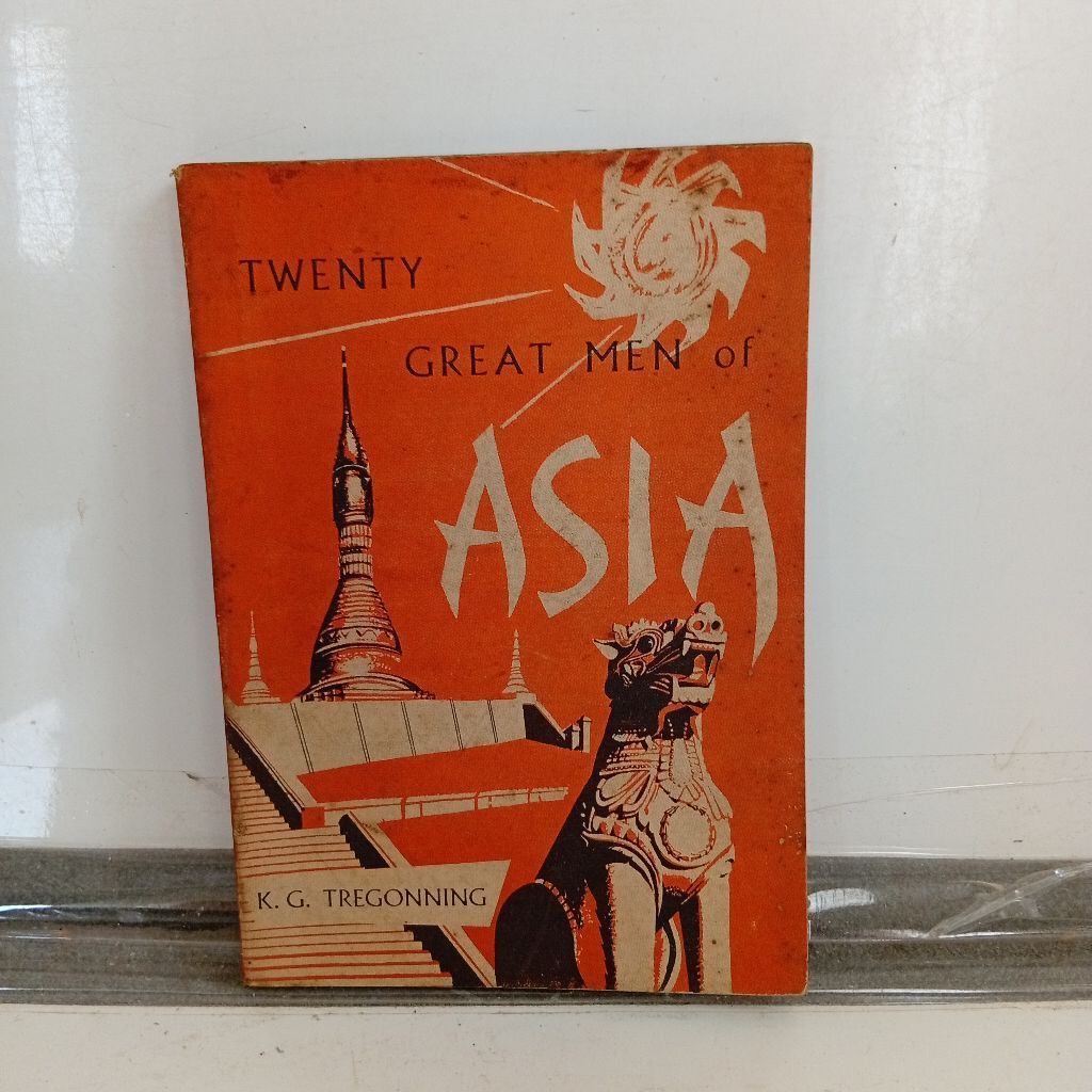 Buku lawas twenty Great Men of Asia K.G. Tregonning