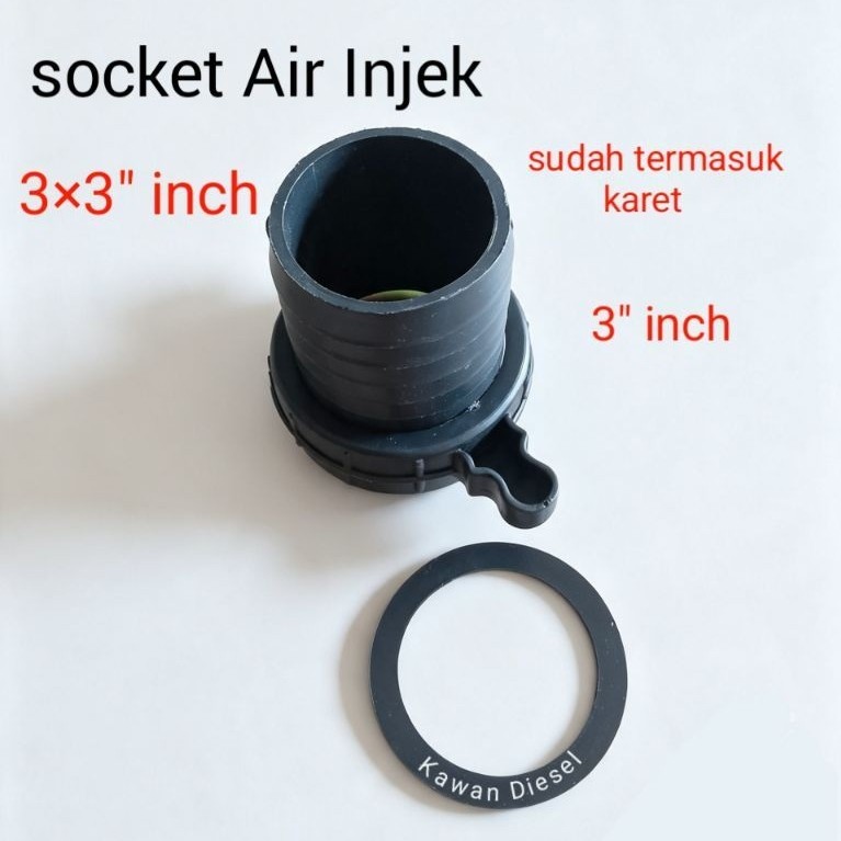 socket, sockdrat waterpump alkon wp30+karet