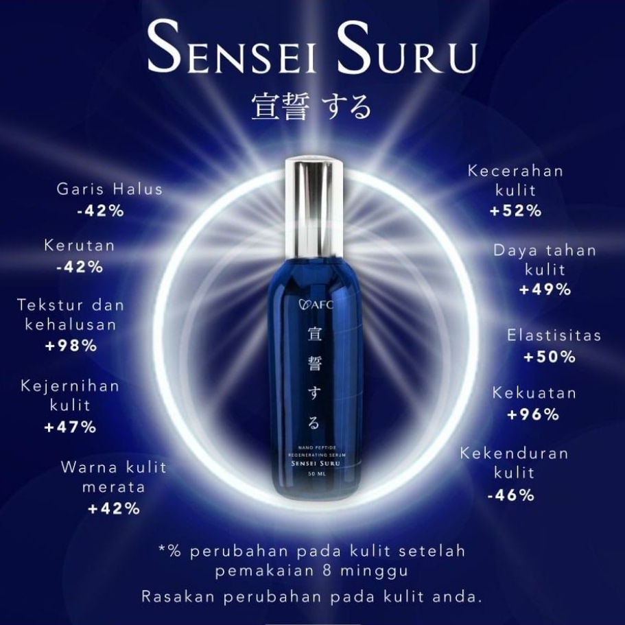 New Sensei Suru Serum Original AFC Japan
