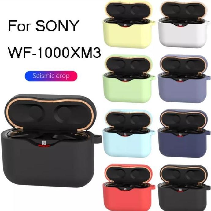 Soundkita- Case Cover Silicone - Sarung Silikon Earphone Sony Wf-1000Xm3 Wf-1000Xm4 Wf1000Xm3 Wf1000