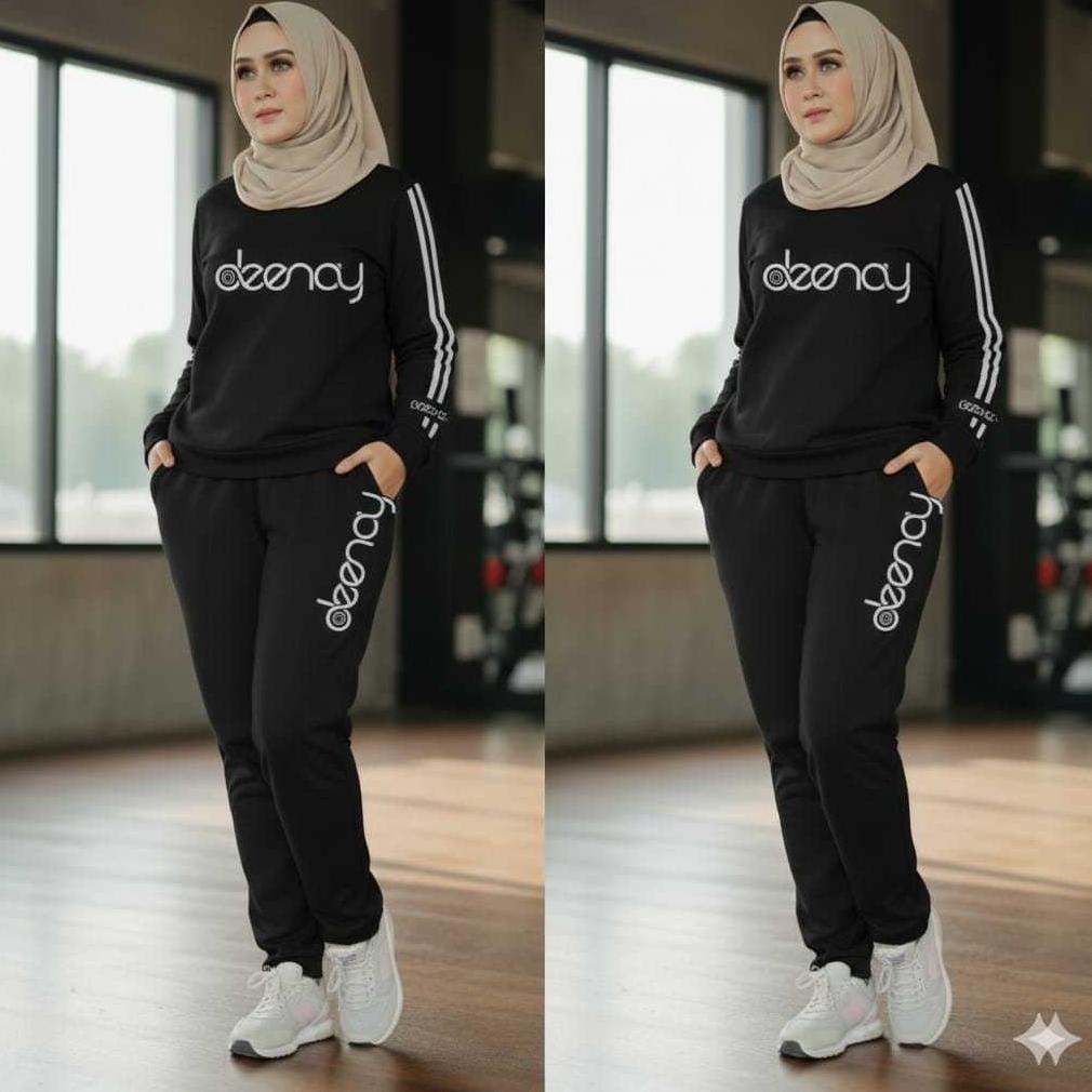 OLIVIA TRAINING / SETELAN OLAHRAGA WANITA / STELAN WANITA MUSLIM / SETELAN TRAINING WANITA olahraga