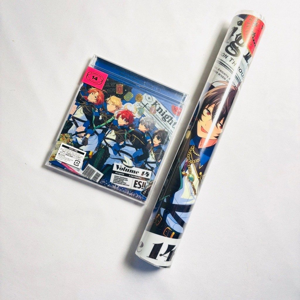 Ensemble stars Trip CD & Poster Set Knights Leo Izumi Ritsu Tsukasa Arashi