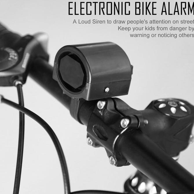 Promo Bell Sepeda elektrik Handlebar Electronic Loud Horn Bicycle Diskon