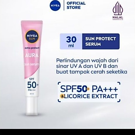sunscreen Nivea 30 ml