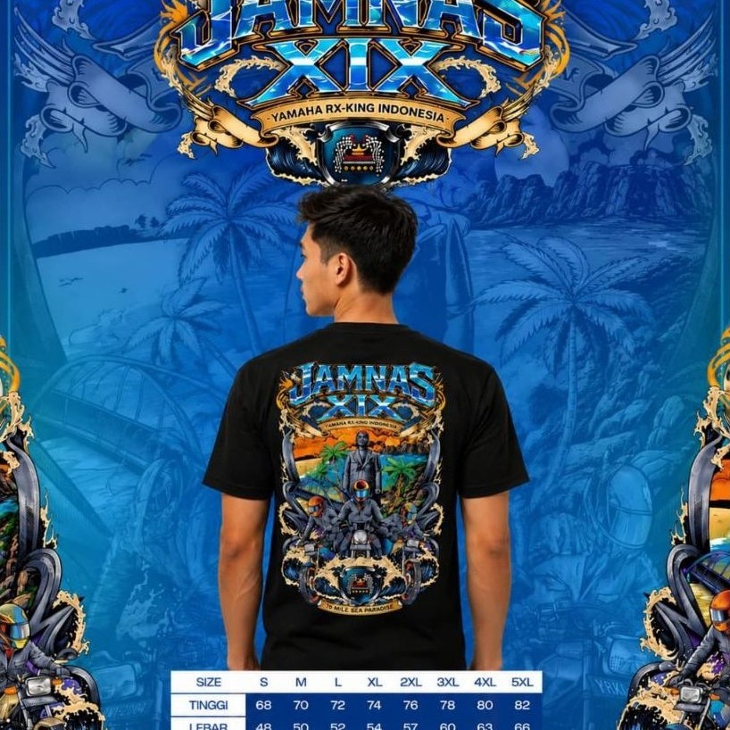 Kaos Jamnas XIX yrki Jawa Timur Pacitan original