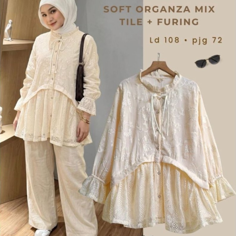 Real ORIGINAL dan TERMURAH Atasan Brukat Mewah PREMIUM Butik / Atasan Mewah PREMIUM Butik IMPORT / B