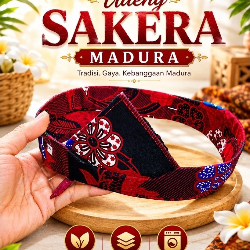 (BISA KIRIM CEPAT)UDENG SAKERA MADURA /  UDENG ASLI KHAS MADURA / UDENG MADURA / UDENG SAKERA