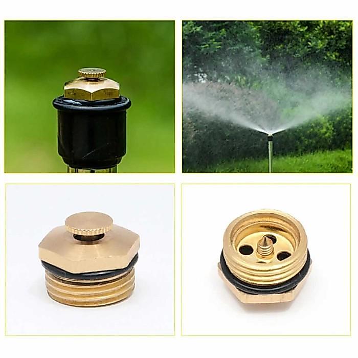 Sprinkler Kuningan Water Mist Sprinkler Sprayer Kabut Embun Irigasi Nozzle Semprotan Penyiram