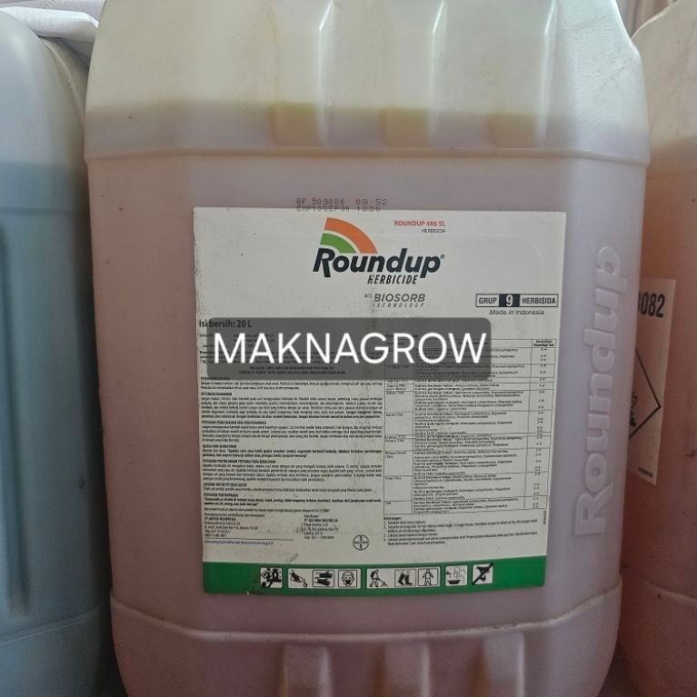 Racun rumput HERBISIDA ROUNDUP 486 SL 20 liter