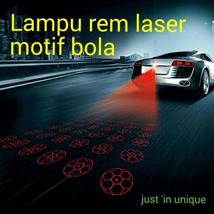 [ VANO ] NEW lampu rem laser motif bola/lampu kabut laser/stoplamp brakelamp