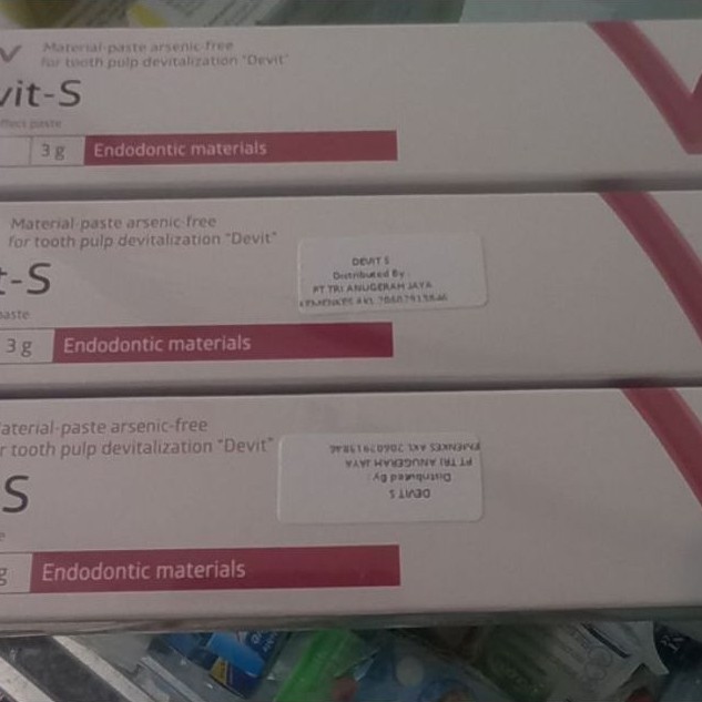 DEVIT S NON ARSEN PASTE DEVITALISASI