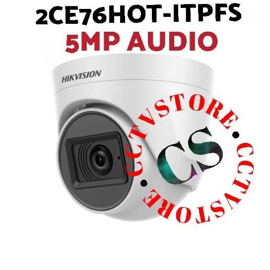 Cctv- Cctv Indoor Audio Hikvision 5Mp 2Ce76Hot-Itpfs Kamera Audio Hikvision