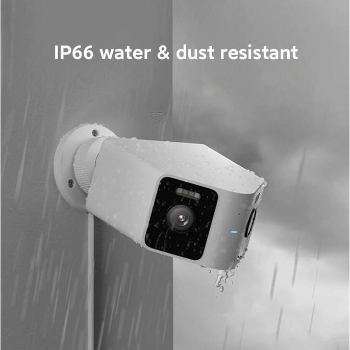 Cctv- Xiaomi Camera Cctv Cw100 Dual (Pengganti Aw300) Outdoor 3Mp Ultra Wide Garansi Resmi
