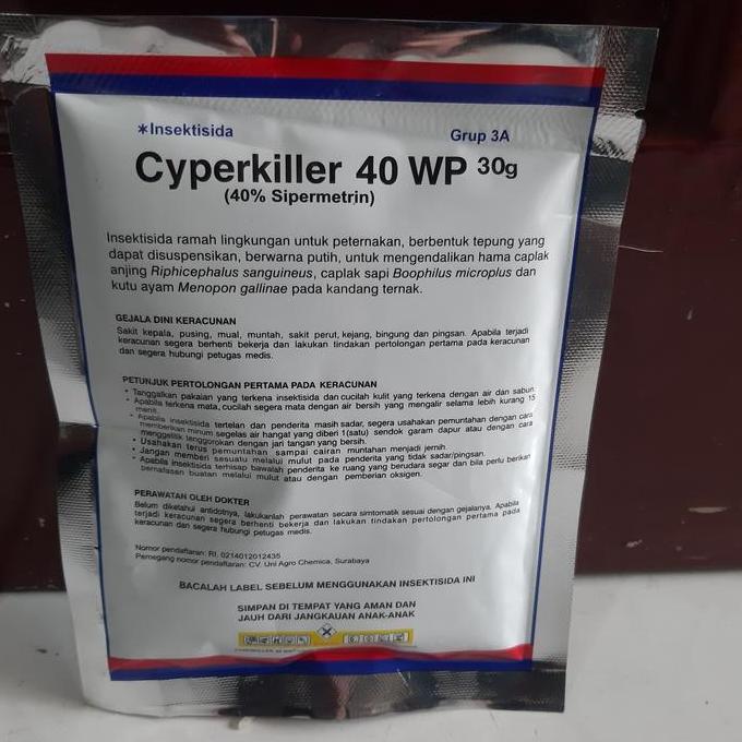 Cyperkiller 25WP Basmi semua jenis Hama